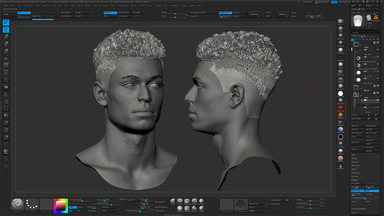 Zbrush hair download